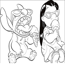 Lilo Stitch Coloring Page Stitch Coloring Pages Lilo And Stitch Drawings Disney Coloring Pages