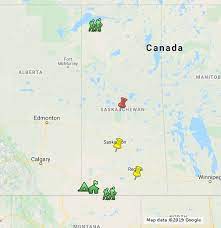 Saskatchewan is a prairie and boreal province in canada, the only province without a natural border. The Province Of Saskatchewan Canada Google My Maps