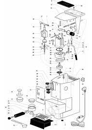 Coffee machine espresso machine parts diagram. Espressotec Gaggia Coffee Coffee Deluxe Parts Diagram Coffee Machine Design Coffee Machine Coffee Illustration
