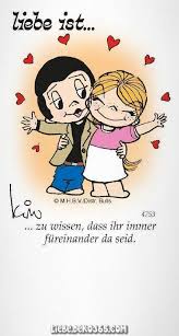 Liebe Ist Zu Wissen Dass Du Immer Fureinander Bist Liebe Deko365 Liebe Ist Komisch Liebe Liebe Ist Cartoon