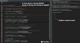 // print string variables system.out.println (str1); In Java How To Convert Byte Array To String And String To Byte Crunchify