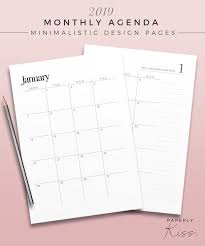 Vue D Ensemble De Vos 12 Prochains Mois Avec Notre Planificateur Mensuel Date En Deux Pages Monthly Planner Planner Inserts Printable Monthly Planner Printable