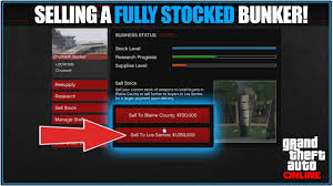 Bunker Sales: Solo Full Stock - Guides & Strategies - Gtaforums