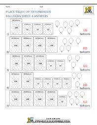 Click on the images to view, download, or print them. Place Value Blocks With 3 Digit Number