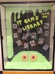 Bulletin Board For October Library Displays Library Book Displays School Library Displays
