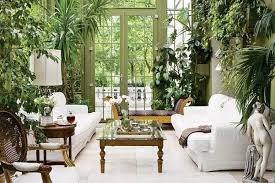 Amazing Home Indoor Design Decorating Ideas In A Living Room Sun Room Look Fresh Room Also White Sofa Glass T Indoor Garden Rooms Interior Garden Indoor Design