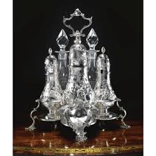 International Exhibition London 1862 A Victorian Silver Warwick Cruet Frame Edward Barnard Sons London 1861 Retailed By J Cruet Silver Condiment Sets