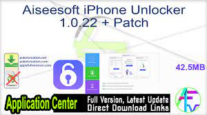 No wonder, it is the easiest way to. Aiseesoft Iphone Unlocker 1 0 22 Patch Free Download