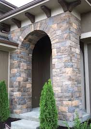 This traditional fireplace stone design was created using castle stone veneer in the colour mountain. Castle Stone Veneer Stone Veneer Faux Stone Panels Exterior Stone