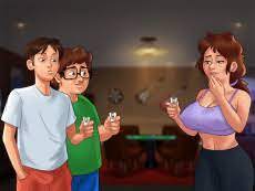 The final version of the game is yet not released. Walkthrough Summertime Saga Wiki