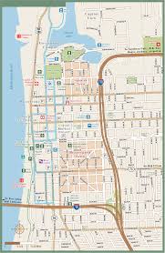 A+ (dark green) areas are safest. Baton Rouge Downtown Map Digital Creative Force
