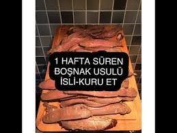 Kuru Et Tutsulenmis Et Isli Et Nasil Yapilir Youtube