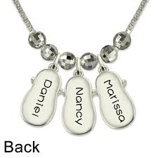 An initial pendant can be a unique and eye catching choice when it comes to accessorizing an outfit. Personalized Birthstone Baby Bootie Necklace Gift For Mom