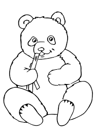 Print Coloring Image Momjunction Bear Coloring Pages Panda Coloring Pages Zoo Animal Coloring Pages