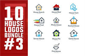 10 House Logo Bundle 3 Logo Bundle Home Logo Logo Design Template