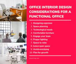 Office Interior Design Considerations