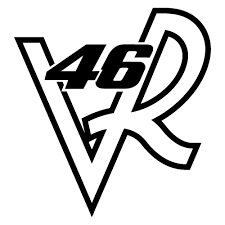 sticker autocollant valentino rossi 46 vr valentino rossi logo valentino rossi autocollant