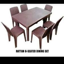 So the question is how do you know what 6 seater dining table is good for you? Jolly Rattan 6 Seater Table Shopee Philippines