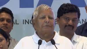 INDIA Alliance Meeting Mumbai Lalu Yadav became emotional referring to his  daughter Rohini Acharya said she gave me new life | INDIA Alliance की बैठक  में भावुक हुए लालू यादव, बेटी का