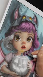 Happy Halloween! 🎃😈🖤🍭 Book : Cute Kids in Animal Costumes Grayscale  Coloring Book by Wisp Art. #halloweencoloring #coloringbook  #grayscalecoloringbook #coloringaddict #coloringtherapy #coloringtok ...