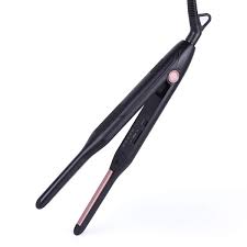 The flat iron has nine heat settings, making it very easy to customize the amount of heat for your specific hair type and causing less damage, which is a huge bonus for our hair, she said. Amazon Com Small Flat Iron Professional Hair Straightener With 1 3 Inch Plate For Short Hair Beard And Pixie Cut Instant Heat Up Dual Votage Beauty Personal Care