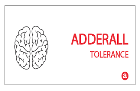 tolerance to adderall