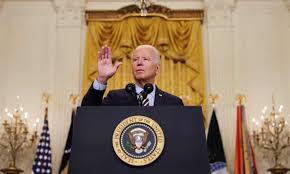 Biden blamed afghanistan's armed forces for not standing up to the taliban's lightning quick offensive, which put the repressive group back in control of the nation two decades after us troops. Joe Biden Says Us To Pull Its Forces Out Of Afghanistan By 31 August Joe Biden The Guardian