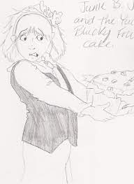 Jones and the yucky blucky fruitcake. June B Jones Coloring Home