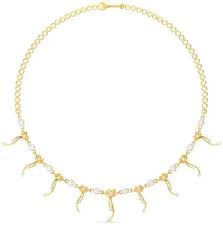 80 grams grand gold choker necklace studded with diamonds, kundans, emeralds and pearls. 25 Latest Collection Of Gold Necklace Designs In 15 Grams Styles At Life