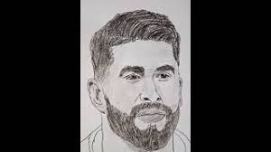 how to draw sergio ramos #drawing #art #ramos