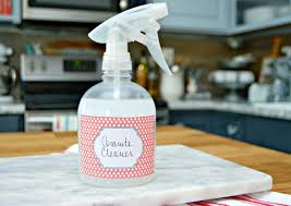 Recipe makes one 16 ounce glass spray bottle. Homemade Granite Cleaner Mom 4 Real
