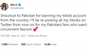 Go on to discover millions of awesome videos and pictures in thousands of other categories. The Nepali Post Nepal S No 1 English News Portal English News From Nepal Online News Portal News Pakistan Bans Porn Star Mia Khalifa S Tiktok Account