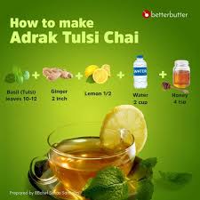 Best Recipe Website In India Betterbutter Adrak Tulsi Chai In 2020 Tulsi Tea Chai Recipe Recipes