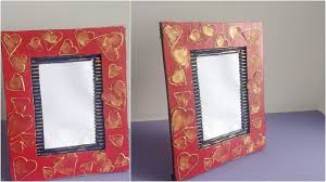 Photoframe Bestoutofwaste Artandcraft Photoframe Making At Home With Cardboard Latest Picture Frame De Picture Frame Designs Aluminum Foil Art Diy Design