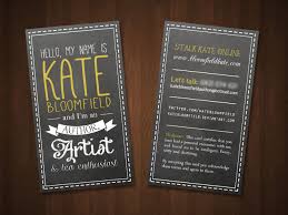 Experiment with different font sizes and typefaces for the title and description. Free Author Business Card Templates Adazing