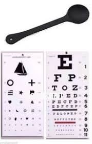 Details About Occ Wsk Occluder Snellen Kindergarten Eye Exam Test Wall Charts 3 Piece Set