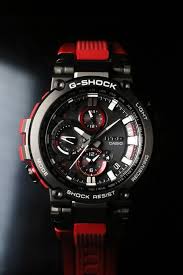 Black And Red Mens Watch G Shock Mtg B1000b 1a4jf Mtg B1000b 1a4 Black Ip With Red Band G Shock Watches Mens G Shock Watches Luxury Watches For Men