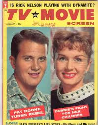 Debbie Reynolds Pat Boone Sal Mineo Rick Nelson TV Movie Screen Jan 1959