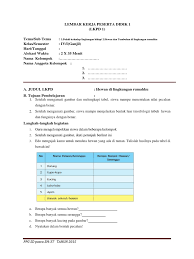 Contoh lkpd sd kelas 5. 04 Lkpd 1 Pdf
