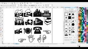 Selain memiliki komponen peta pada umumnya seperti skala, koordinat, inset, dan proyeksi, peta topografi juga memiliki karakteristik khusus yaitu. Cara Memunculkan Menu Insert Simbol Rumah Gedung Ambulan Kereta Dll Di Coreldraw Youtube