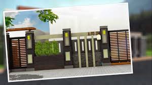 See more ideas about compound wall design, fence design, compound wall. 10 Model Pagar Rumah Minimalis Modern Youtube