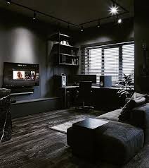 Documenting Inspiration Black Design Inspiration Interiordesign Decorating Blackinteriors Homedesign Via Pinter Home Room Design Black Living Room Home