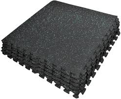 Each roll of recycled rubber flooring measures 4 x 10 feet and measures about. Amazon Com Sivan Health And Fitness Exercise Mat Tiles High Density Eva Foam With Rubber Top For Home Gym Heavy Workout Equipment Flooring Interlocking Puzzle Floor 24 Sq Ft Sports Outdoors