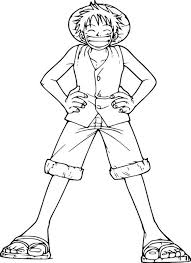 They are all free to print, and the kids will love coloring them in. Luffy Color 35 Images How To Color Luffy Luffy Ready To Fight Coloring Page Luffy Color By Marioxarts On Deviantart
