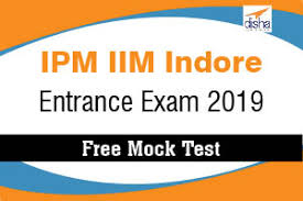 Free Mock Test Ipm Iim Indore Entrance Exam 2019