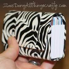 The first hole should be 1 stitch length from the top — corner: 24 Best Credit Cards Holder Diy Ideas Sew Wallet Card Wallet Wallet Pattern