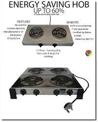 Energy Saving 2 Plate And 4 Plate Electric Cooking Hob Vuthisa