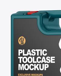 Download Plsatic Tool Box Mockup In Object Mockups On Yellow Images Object Mockups PSD Mockup Templates