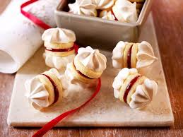 Murbeteig Baiser Platzchen Mit Geleefullung Rezept Lecker