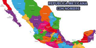 Te faltó la ciudad de méxico, está incompleta está información. Mapa De La Republica Mexicana Con Nombres De Estados Y Capitales